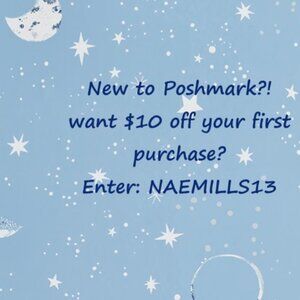 $10 off your first purchase w/ referral code NAEMILLS13